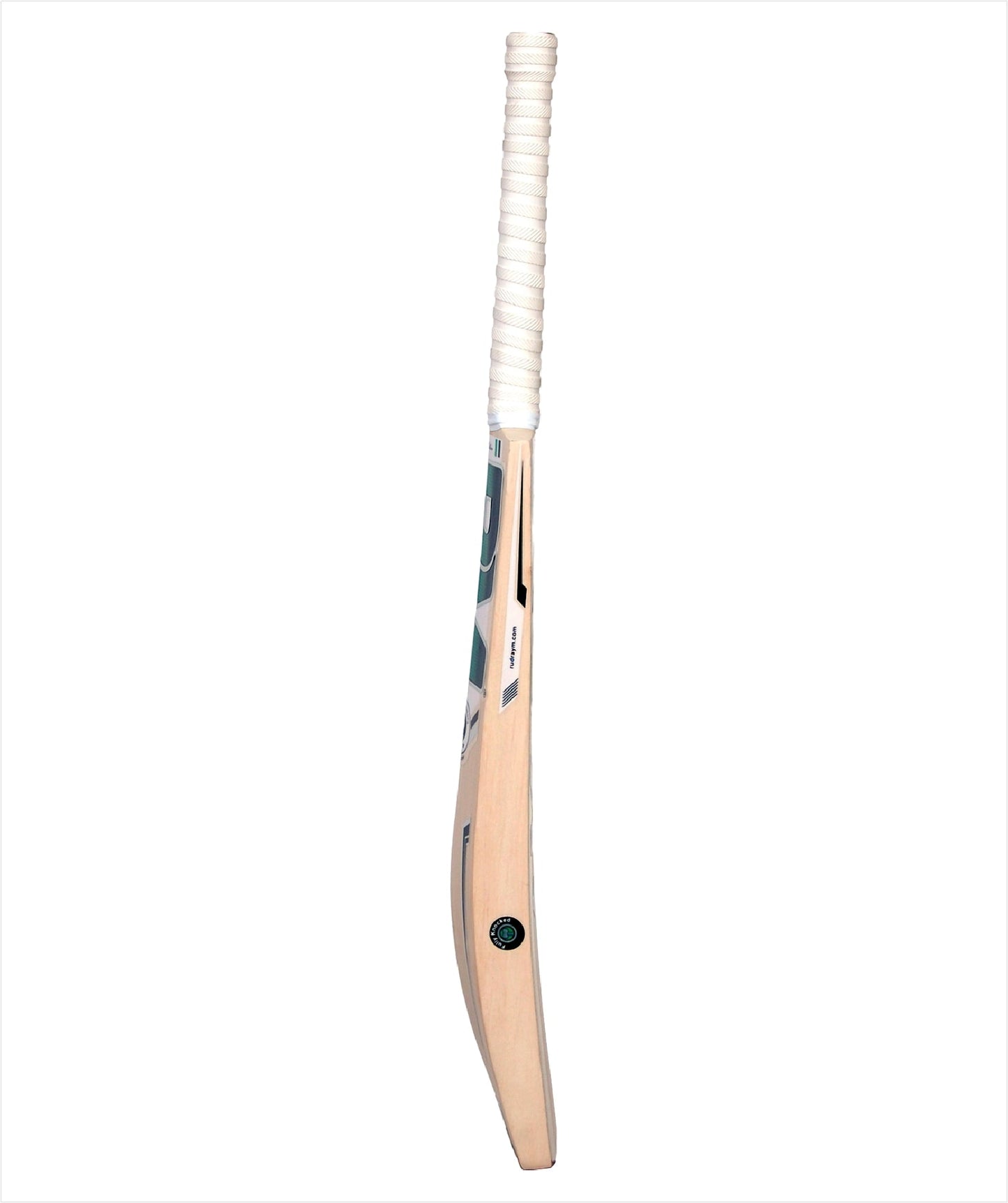 RUDRAYM RM Euphoria English Willow Cricket Bat | Pre - Knocked for Leather Ball | Full - Size Bat for Adults | Singapore Cane Handle | Lightweight & Durable | 15+ Years | 1080 - 1120g - Rudraym Sports