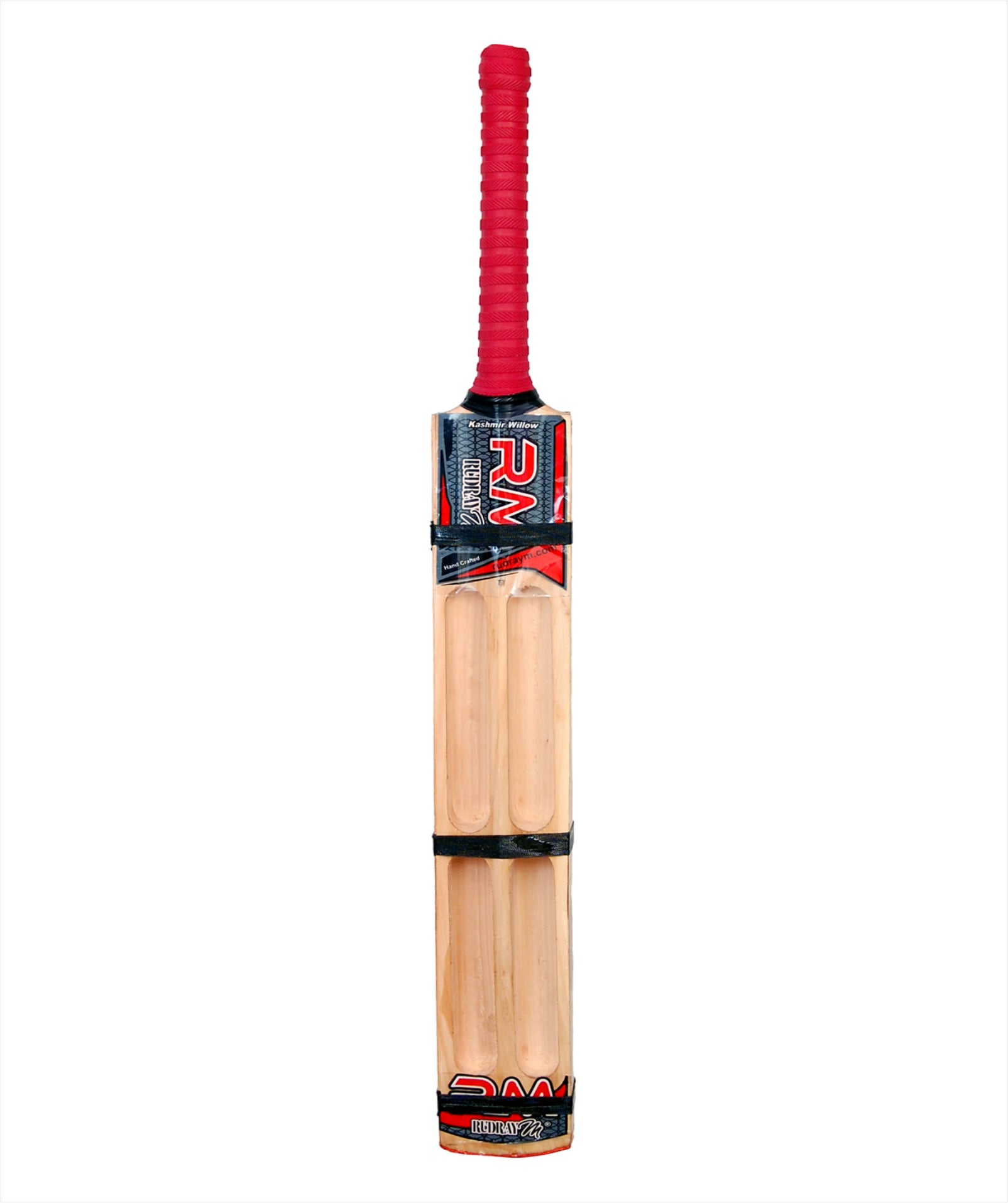 RUDRAYM® RM AK47 Double Blade Light Weight Hard Tennis Four Scoop Kashmir Willow Cricket Bat (Red) - RUDRAYM SPORTS