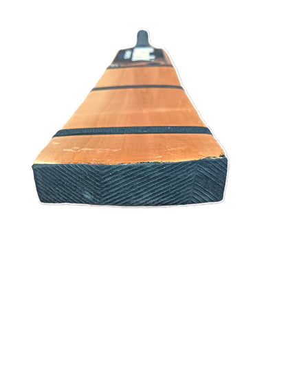 MARK Kashmiri Double Blade Lightweight Scoop Matte Polished Waterproof Hard Tennis Bat Kashmir Willow Cricket Bat For 15+ Yrs (1 kg) - Rudraym Sports