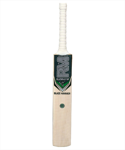 RUDRAYM RM BlazeHammer Size 6 Kashmir Willow Cricket Bat front view