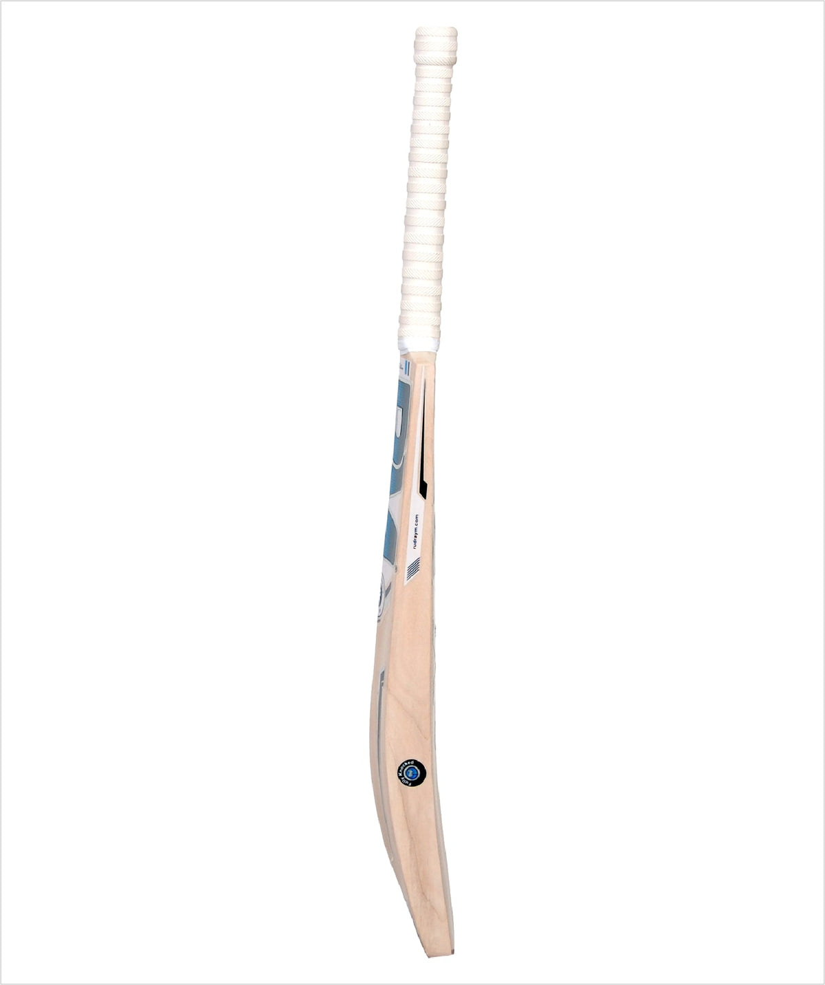 RUDRAYM Warrior English Willow cricket bat side profile and edges